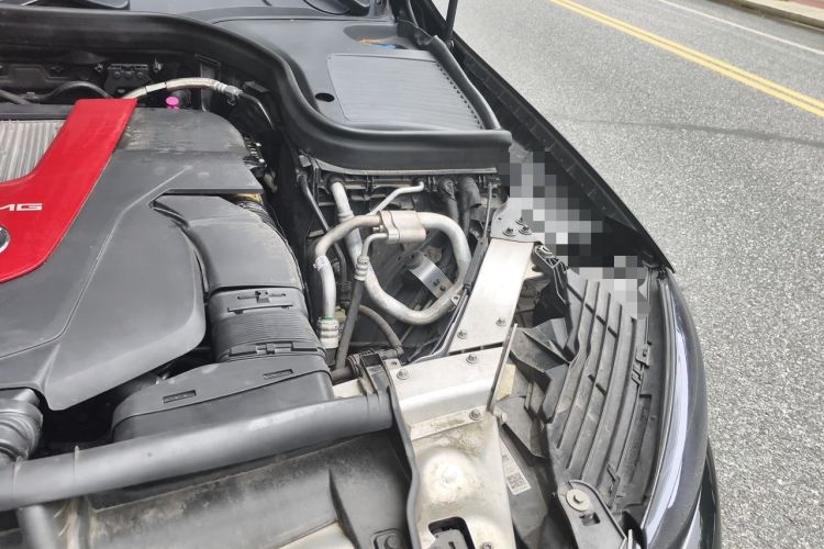 Used Mercedes-Benz GLC Coupe AMG 2017 AMG GLC 43 4MATIC Coupe SUV Engine Bay Left