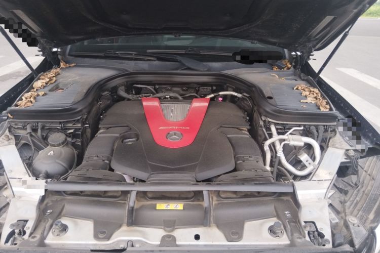 Used Mercedes-Benz GLC Coupe AMG 2017 AMG GLC 43 4MATIC Coupe SUV Engine Bay