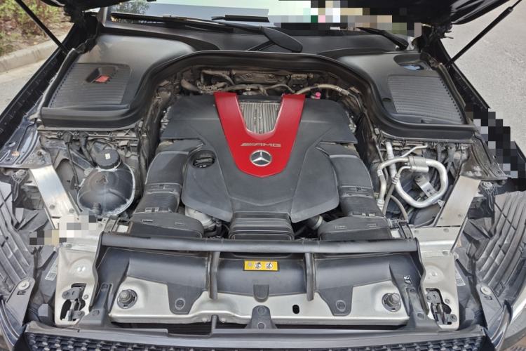 Used Mercedes-Benz GLC Coupe AMG 2017 AMG GLC 43 4MATIC Coupe SUV Engine Bay