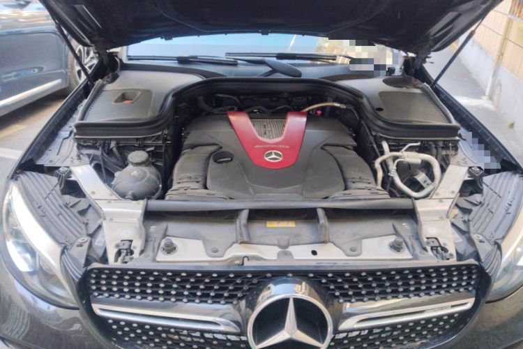Used Mercedes-Benz GLC Coupe AMG 2017 AMG GLC 43 4MATIC Coupe SUV Engine Bay