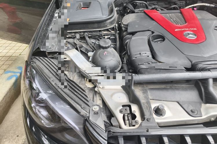 Used Mercedes-Benz GLC Coupe AMG 2017 AMG GLC 43 4MATIC Coupe SUV Engine Bay Right