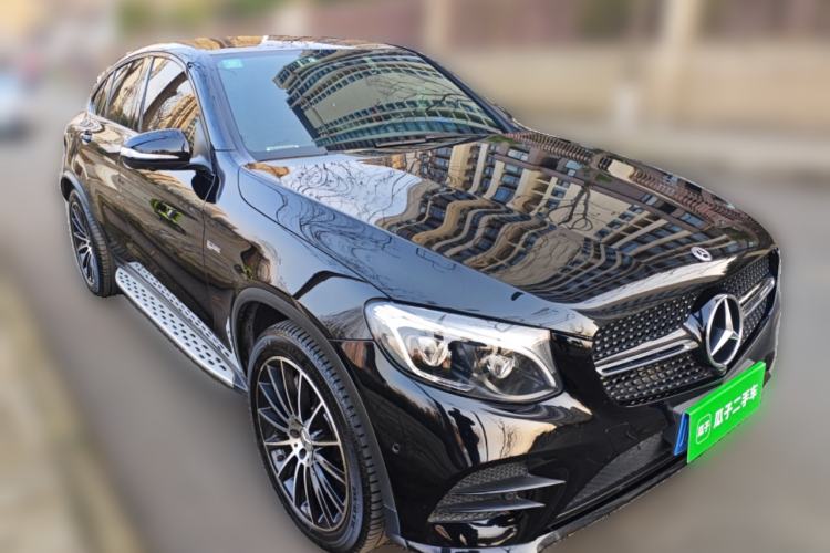 Used Mercedes-Benz GLC Coupe AMG 2017 AMG GLC 43 4MATIC Coupe SUV Front Right 45 Deg