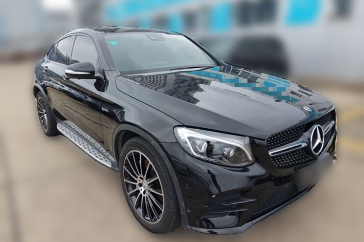 Used Mercedes-Benz GLC Coupe AMG 2017 AMG GLC 43 4MATIC Coupe SUV Front Right 45 Deg