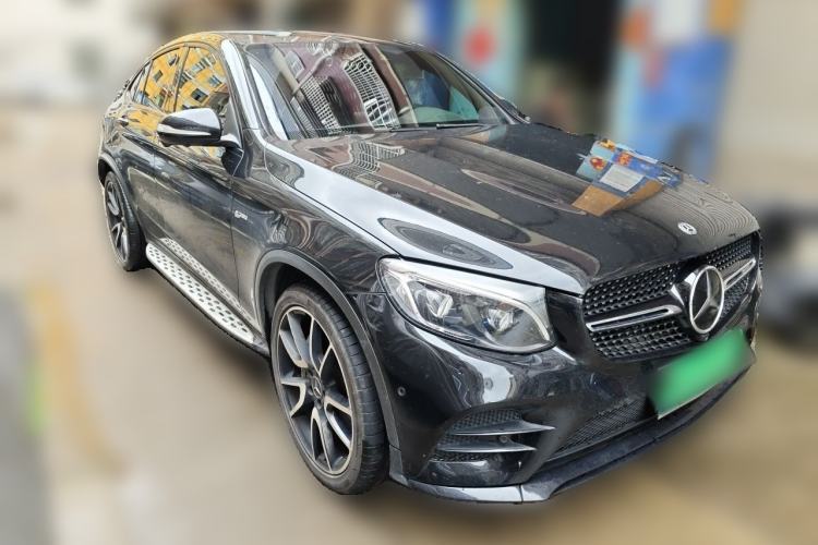 Used Mercedes-Benz GLC Coupe AMG 2017 AMG GLC 43 4MATIC Coupe SUV Special Edition Front Right 45 Deg