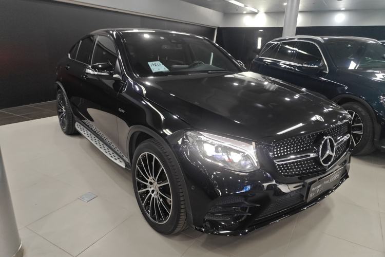 Used Mercedes-Benz GLC Coupe AMG 2017 AMG GLC 43 4MATIC Coupe SUV Front Right 45 Deg