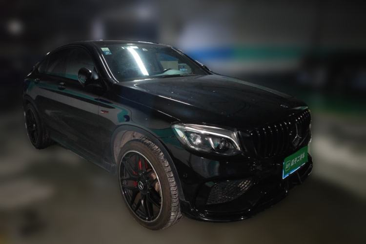 Used Mercedes-Benz GLC Coupe AMG 2017 AMG GLC 43 4MATIC Coupe SUV Front Right 45 Deg