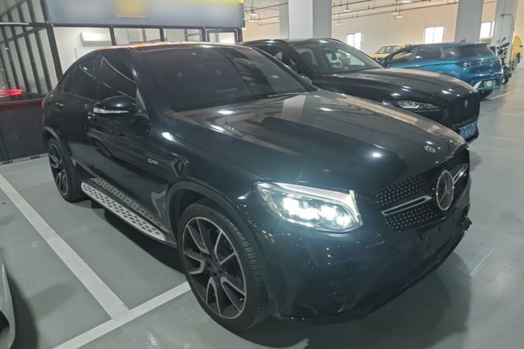 Used Mercedes-Benz GLC Coupe AMG 2017 AMG GLC 43 4MATIC Coupe SUV Front Right 45 Deg