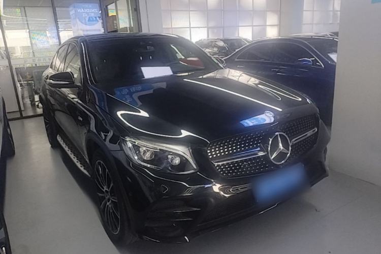 Used Mercedes-Benz GLC Coupe AMG 2017 AMG GLC 43 4MATIC Coupe SUV Front Right 45 Deg