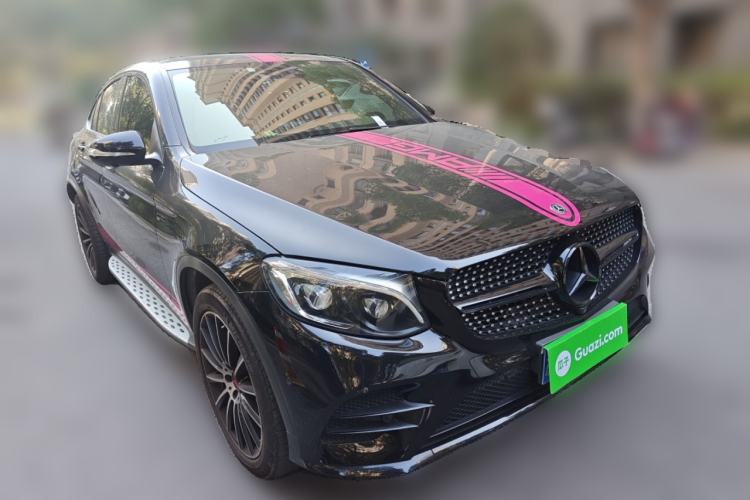 Used Mercedes-Benz GLC Coupe AMG 2017 AMG GLC 43 4MATIC Coupe SUV Front Right 45 Deg