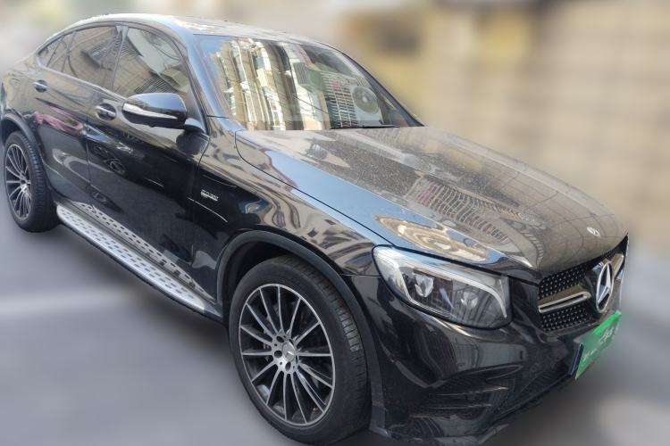 Used Mercedes-Benz GLC Coupe AMG 2017 AMG GLC 43 4MATIC Coupe SUV Front Right 45 Deg