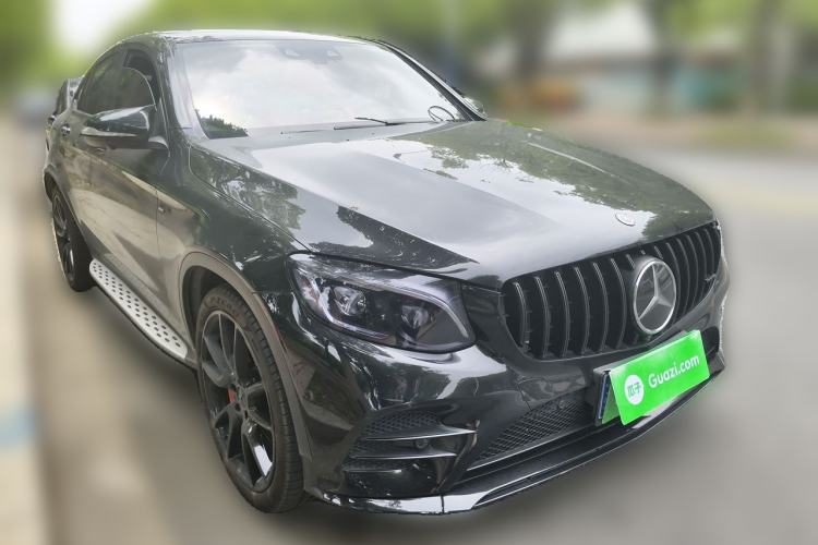 Used Mercedes-Benz GLC Coupe AMG 2017 AMG GLC 43 4MATIC Coupe SUV Front Right 45 Deg