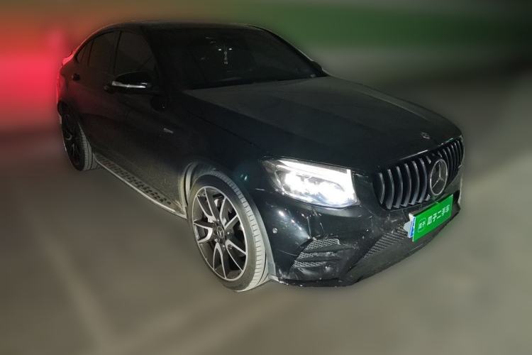 Used Mercedes-Benz GLC Coupe AMG 2017 AMG GLC 43 4MATIC Coupe SUV Front Right 45 Deg