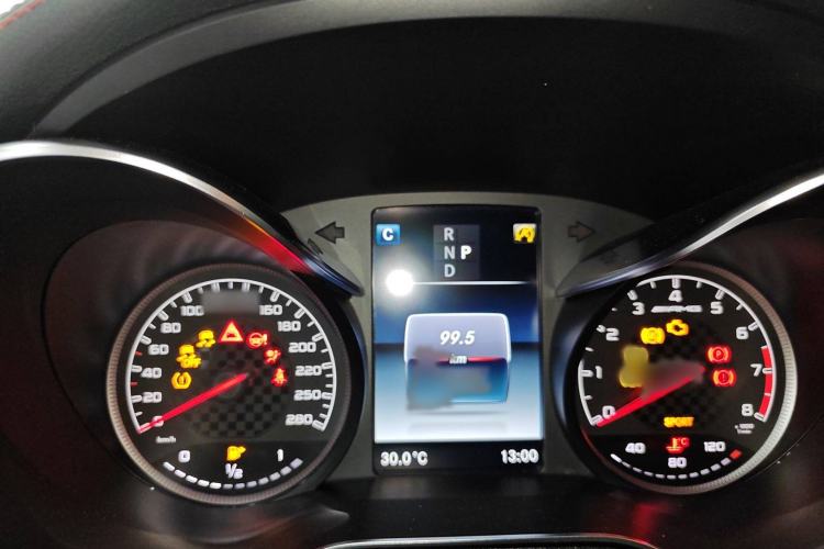 Used Mercedes-Benz GLC Coupe AMG 2017 AMG GLC 43 4MATIC Coupe SUV Instrument Cluster