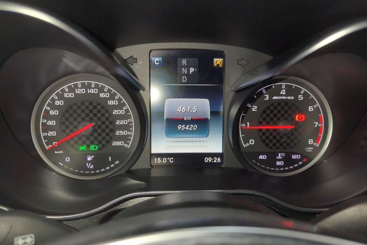 Used Mercedes-Benz GLC Coupe AMG 2017 AMG GLC 43 4MATIC Coupe SUV Instrument Cluster