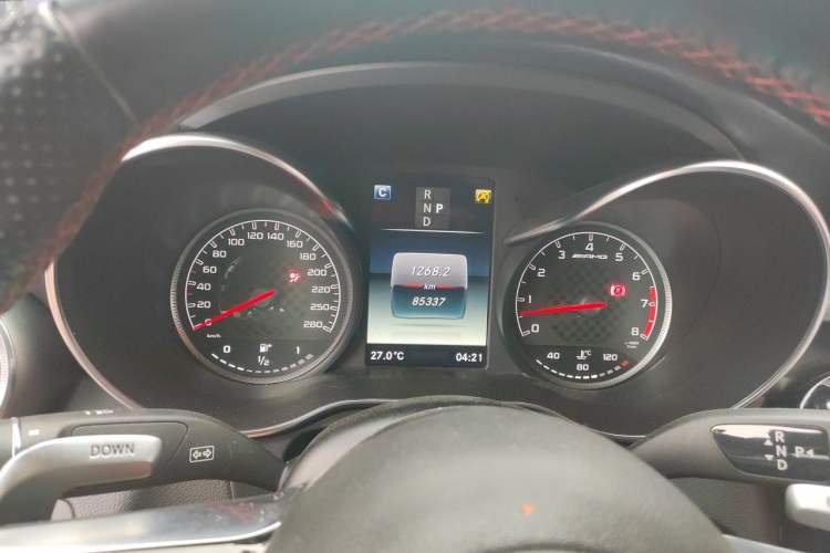 Used Mercedes-Benz GLC Coupe AMG 2017 AMG GLC 43 4MATIC Coupe SUV Instrument Cluster