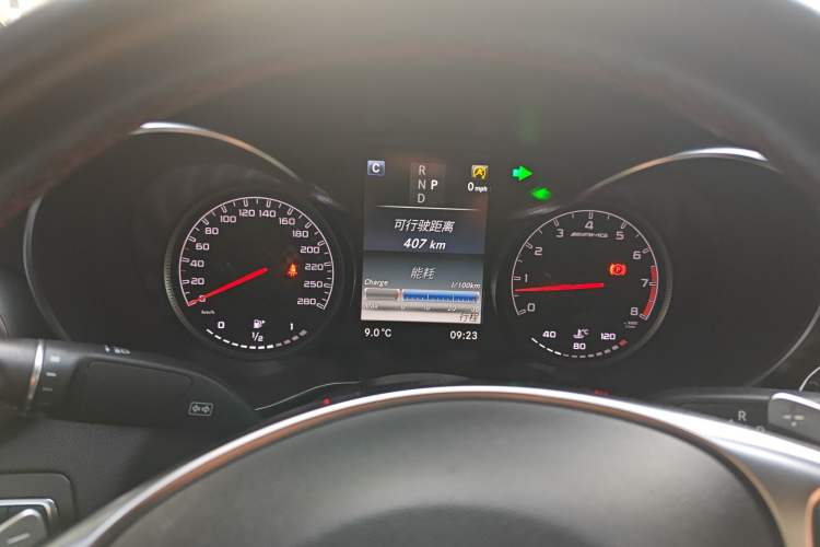 Used Mercedes-Benz GLC Coupe AMG 2017 AMG GLC 43 4MATIC Coupe SUV Instrument Cluster