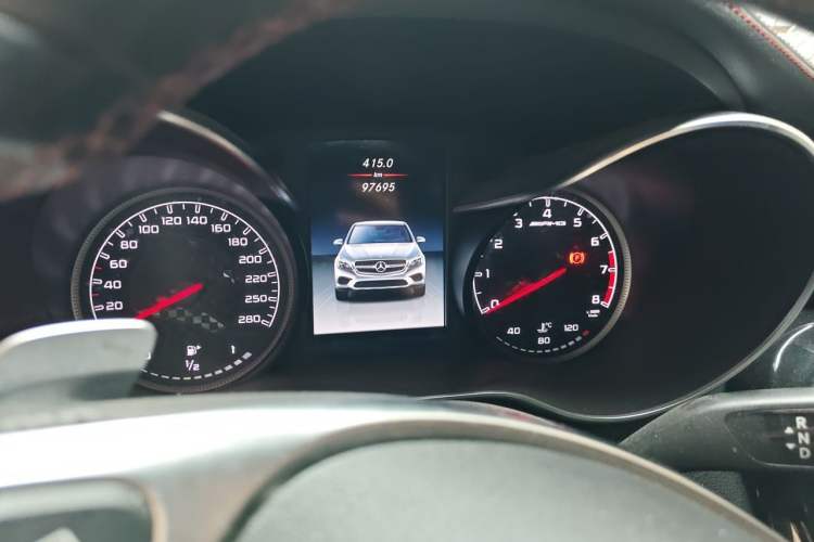 Used Mercedes-Benz GLC Coupe AMG 2017 AMG GLC 43 4MATIC Coupe SUV Special Edition Instrument Cluster