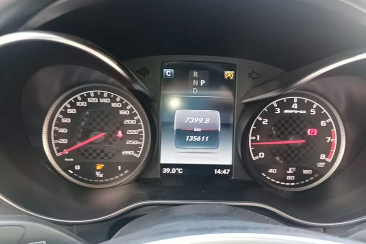 Used Mercedes-Benz GLC Coupe AMG 2017 AMG GLC 43 4MATIC Coupe SUV Instrument Cluster