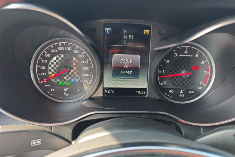 Used Mercedes-Benz GLC Coupe AMG 2017 AMG GLC 43 4MATIC Coupe SUV Instrument Cluster