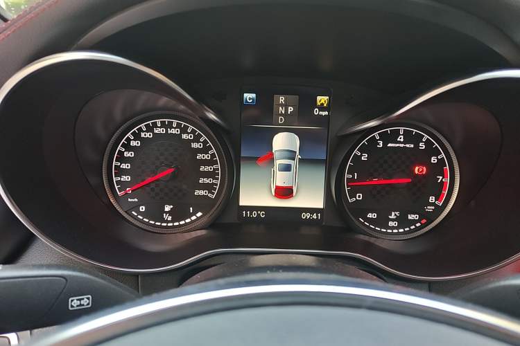 Used Mercedes-Benz GLC Coupe AMG 2017 AMG GLC 43 4MATIC Coupe SUV Instrument Cluster