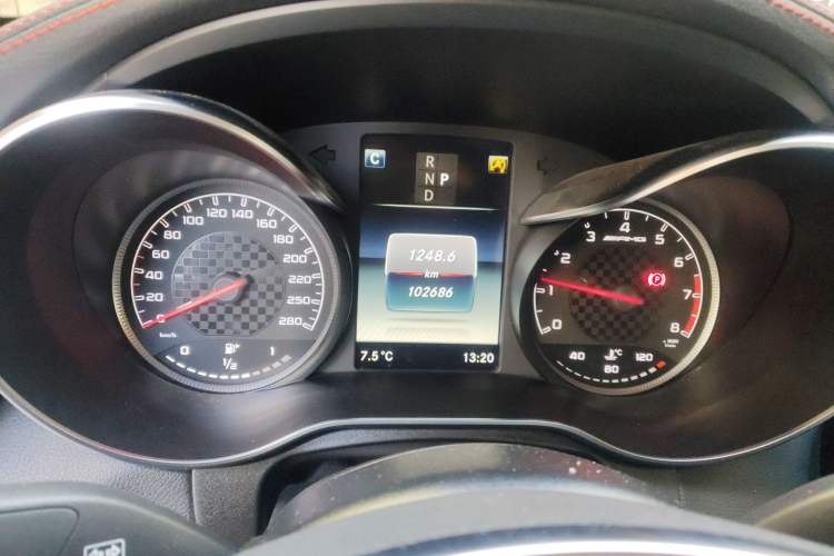 Used Mercedes-Benz GLC Coupe AMG 2017 AMG GLC 43 4MATIC Coupe SUV Instrument Cluster