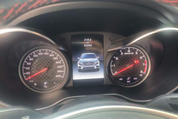 Used Mercedes-Benz GLC Coupe AMG 2017 AMG GLC 43 4MATIC Coupe SUV Instrument Cluster