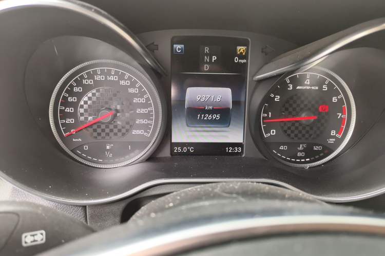 Used Mercedes-Benz GLC Coupe AMG 2017 AMG GLC 43 4MATIC Coupe SUV Instrument Cluster