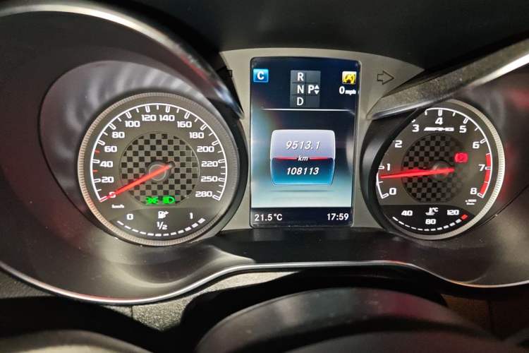 Used Mercedes-Benz GLC Coupe AMG 2017 AMG GLC 43 4MATIC Coupe SUV Instrument Cluster