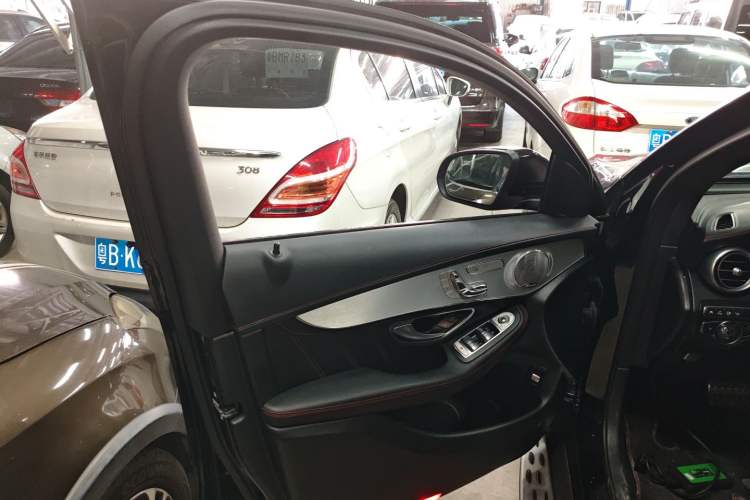 Used Mercedes-Benz GLC Coupe AMG 2017 AMG GLC 43 4MATIC Coupe SUV Left Front Door Interior