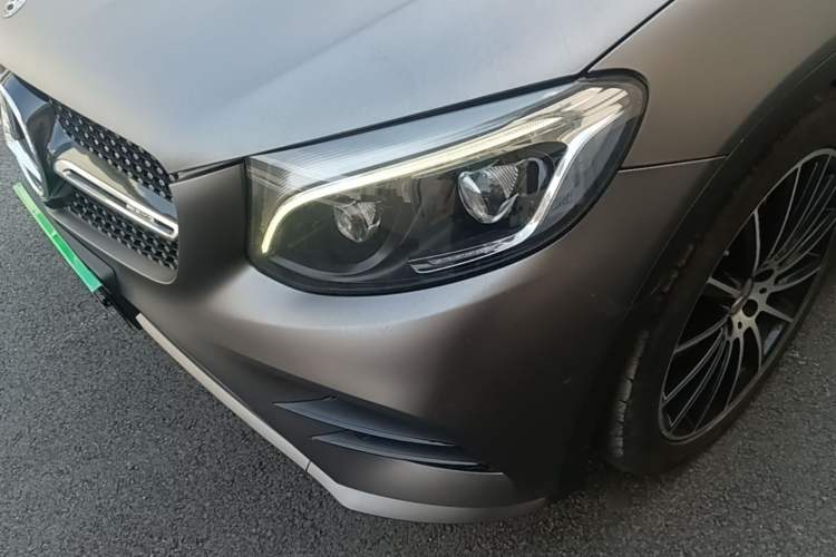 Used Mercedes-Benz GLC Coupe AMG 2017 AMG GLC 43 4MATIC Coupe SUV Left Front Headlight