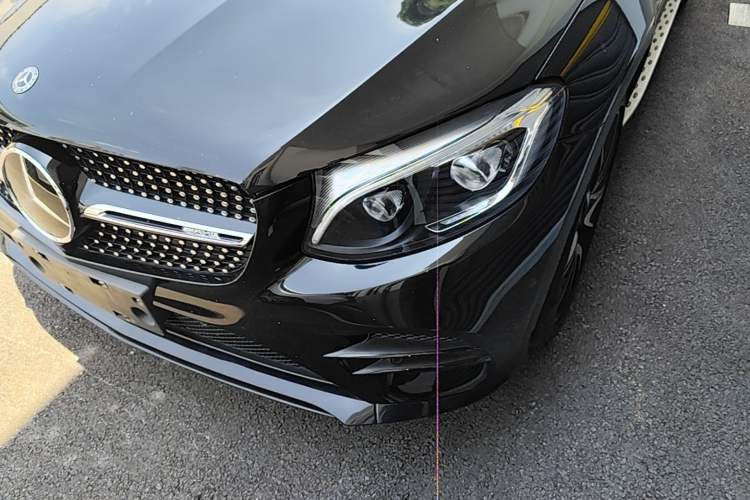 Used Mercedes-Benz GLC Coupe AMG 2017 AMG GLC 43 4MATIC Coupe SUV Left Front Headlight