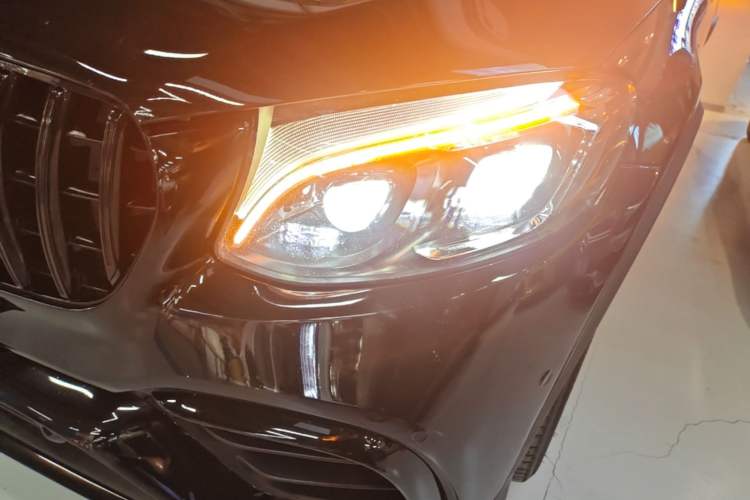 Used Mercedes-Benz GLC Coupe AMG 2017 AMG GLC 43 4MATIC Coupe SUV Left Front Headlight