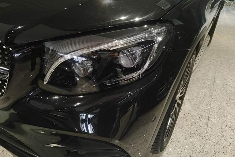 Used Mercedes-Benz GLC Coupe AMG 2017 AMG GLC 43 4MATIC Coupe SUV Left Front Headlight