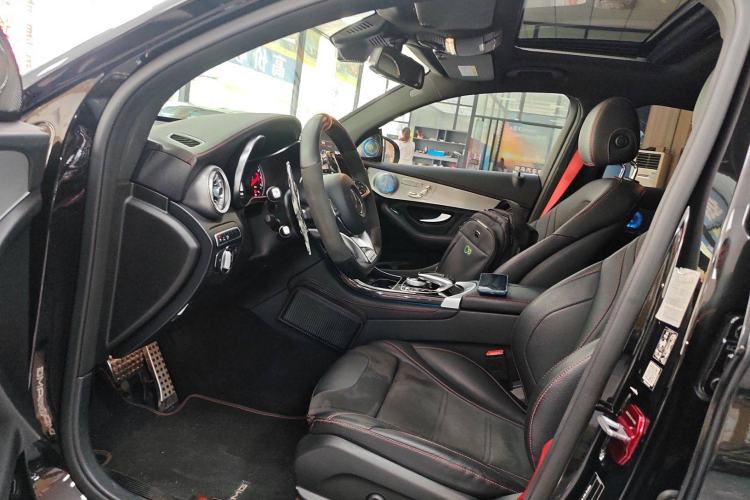 Used Mercedes-Benz GLC Coupe AMG 2017 AMG GLC 43 4MATIC Coupe SUV Left Front Seat