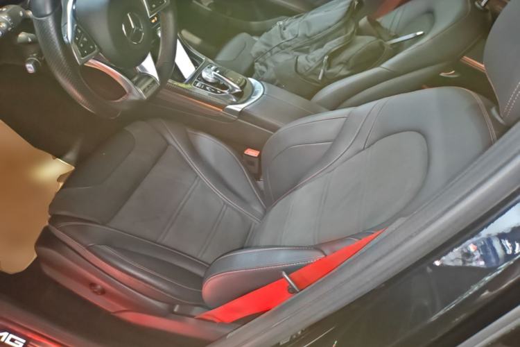 Used Mercedes-Benz GLC Coupe AMG 2017 AMG GLC 43 4MATIC Coupe SUV Left Front Seat