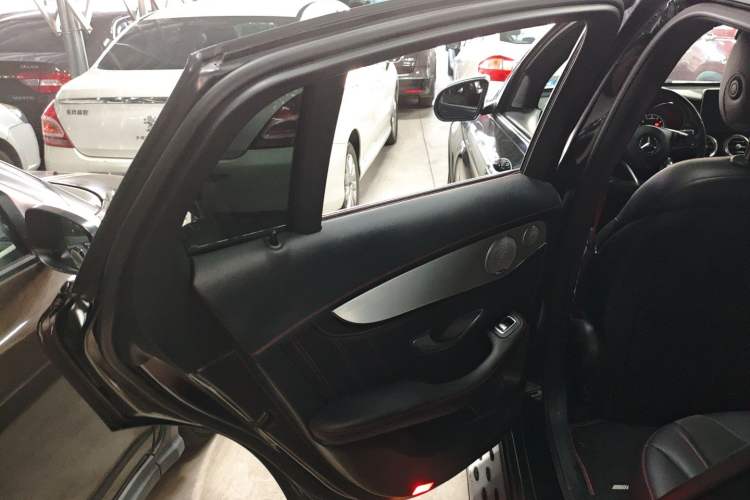 Used Mercedes-Benz GLC Coupe AMG 2017 AMG GLC 43 4MATIC Coupe SUV Left Rear Door Interior