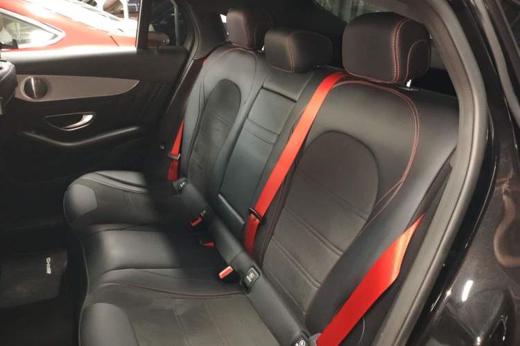 Used Mercedes-Benz GLC Coupe AMG 2017 AMG GLC 43 4MATIC Coupe SUV Left Rear Seat
