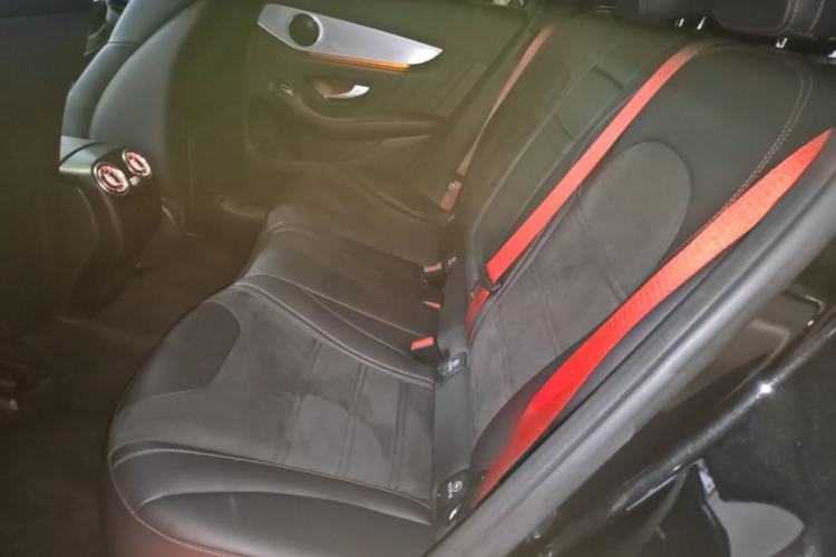 Used Mercedes-Benz GLC Coupe AMG 2017 AMG GLC 43 4MATIC Coupe SUV Left Rear Seat