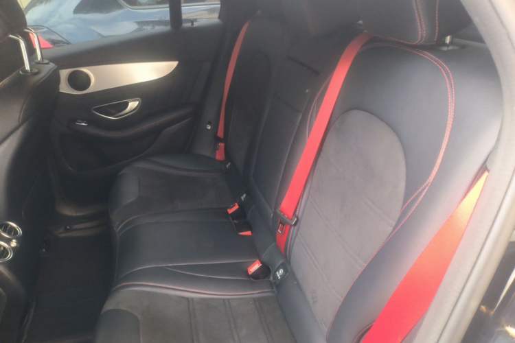 Used Mercedes-Benz GLC Coupe AMG 2017 AMG GLC 43 4MATIC Coupe SUV Left Rear Seat
