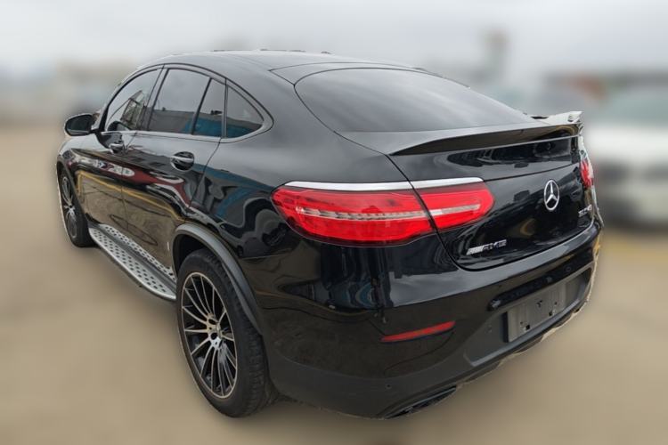 Used Mercedes-Benz GLC Coupe AMG 2017 AMG GLC 43 4MATIC Coupe SUV Rear Left 45 Deg