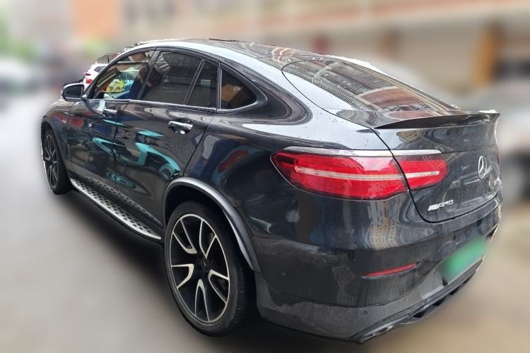 Used Mercedes-Benz GLC Coupe AMG 2017 AMG GLC 43 4MATIC Coupe SUV Special Edition Rear Left 45 Deg