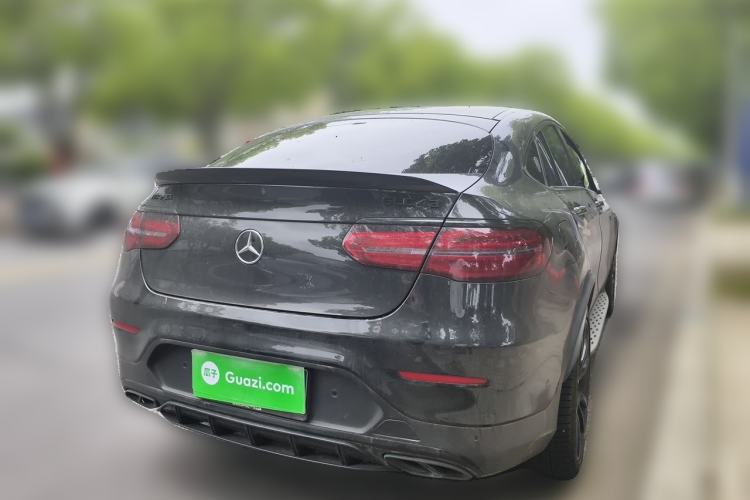 Used Mercedes-Benz GLC Coupe AMG 2017 AMG GLC 43 4MATIC Coupe SUV Rear Right 45 Deg