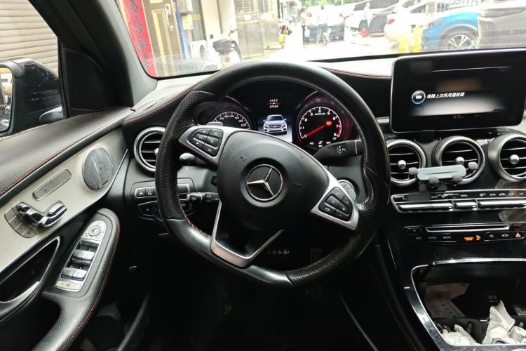 Used Mercedes-Benz GLC Coupe AMG 2017 AMG GLC 43 4MATIC Coupe SUV Special Edition Steering Wheel
