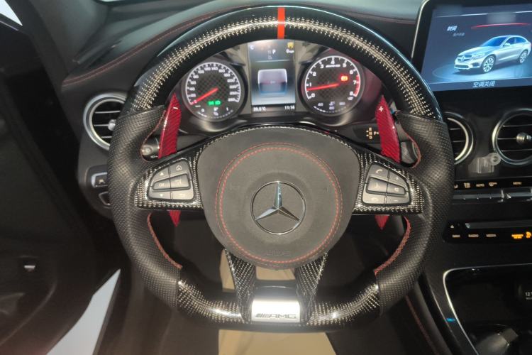 Used Mercedes-Benz GLC Coupe AMG 2017 AMG GLC 43 4MATIC Coupe SUV Steering Wheel