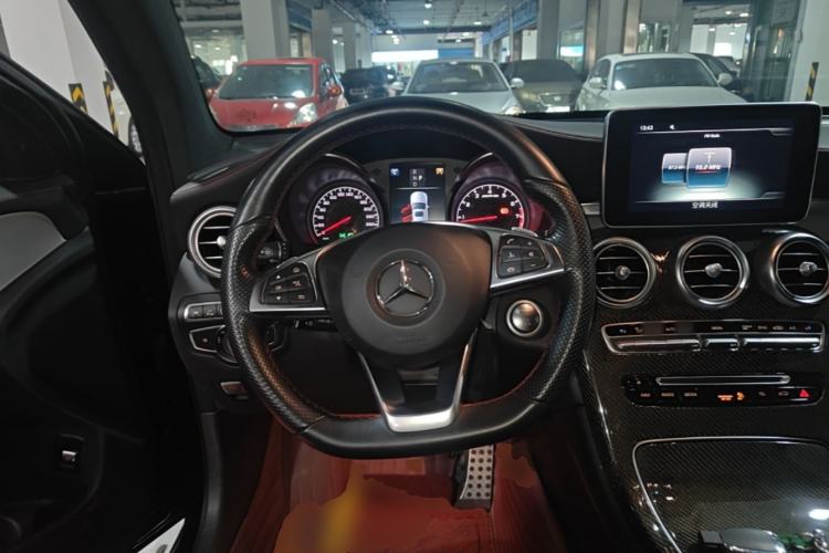 Used Mercedes-Benz GLC Coupe AMG 2017 AMG GLC 43 4MATIC Coupe SUV Steering Wheel