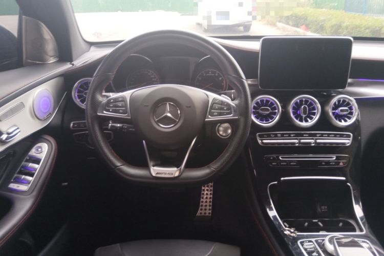 Used Mercedes-Benz GLC Coupe AMG 2017 AMG GLC 43 4MATIC Coupe SUV Steering Wheel