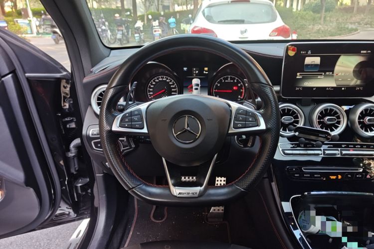 Used Mercedes-Benz GLC Coupe AMG 2017 AMG GLC 43 4MATIC Coupe SUV Steering Wheel
