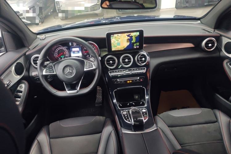Used Mercedes-Benz GLC Coupe AMG 2017 AMG GLC 43 4MATIC Coupe SUV Center Console