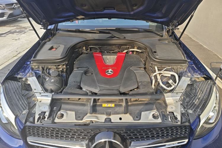 Used Mercedes-Benz GLC Coupe AMG 2017 AMG GLC 43 4MATIC Coupe SUV Engine Bay