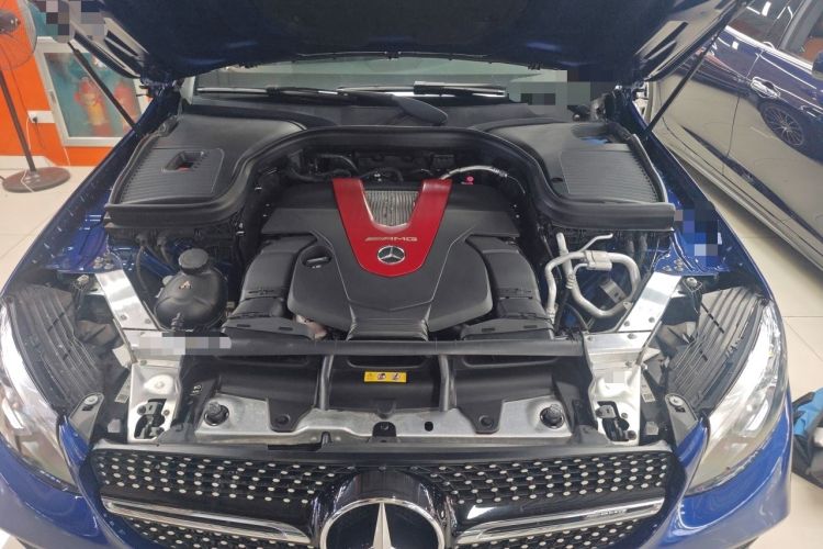 Used Mercedes-Benz GLC Coupe AMG 2017 AMG GLC 43 4MATIC Coupe SUV Engine Bay
